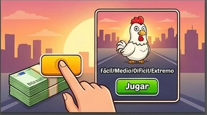 Chicken Road — pantalla oficial del juego (España)